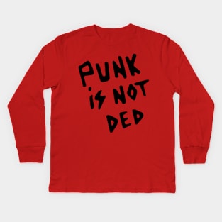 Persepolis Punk is not ded Kids Long Sleeve T-Shirt